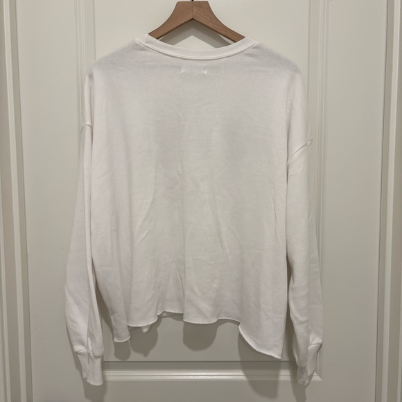 NWT Greyson Threads Apres Ski White Pullover Crewneck Sweatshirt Top XL - Picture 8 of 10
